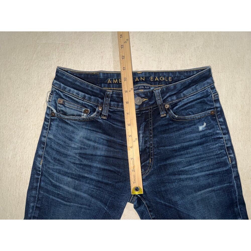 American Eagle men’s next level flex slim blue jeans - Picture 8 of 16